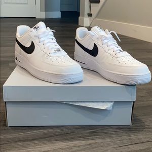 Brand New Air Force 1’07  AN20 ‘White Black’